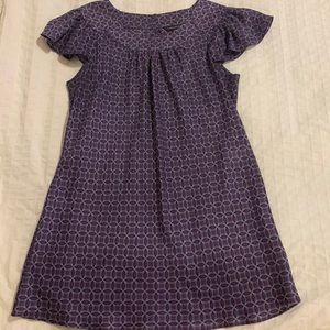 EUC Banana Republic purple blouse size small